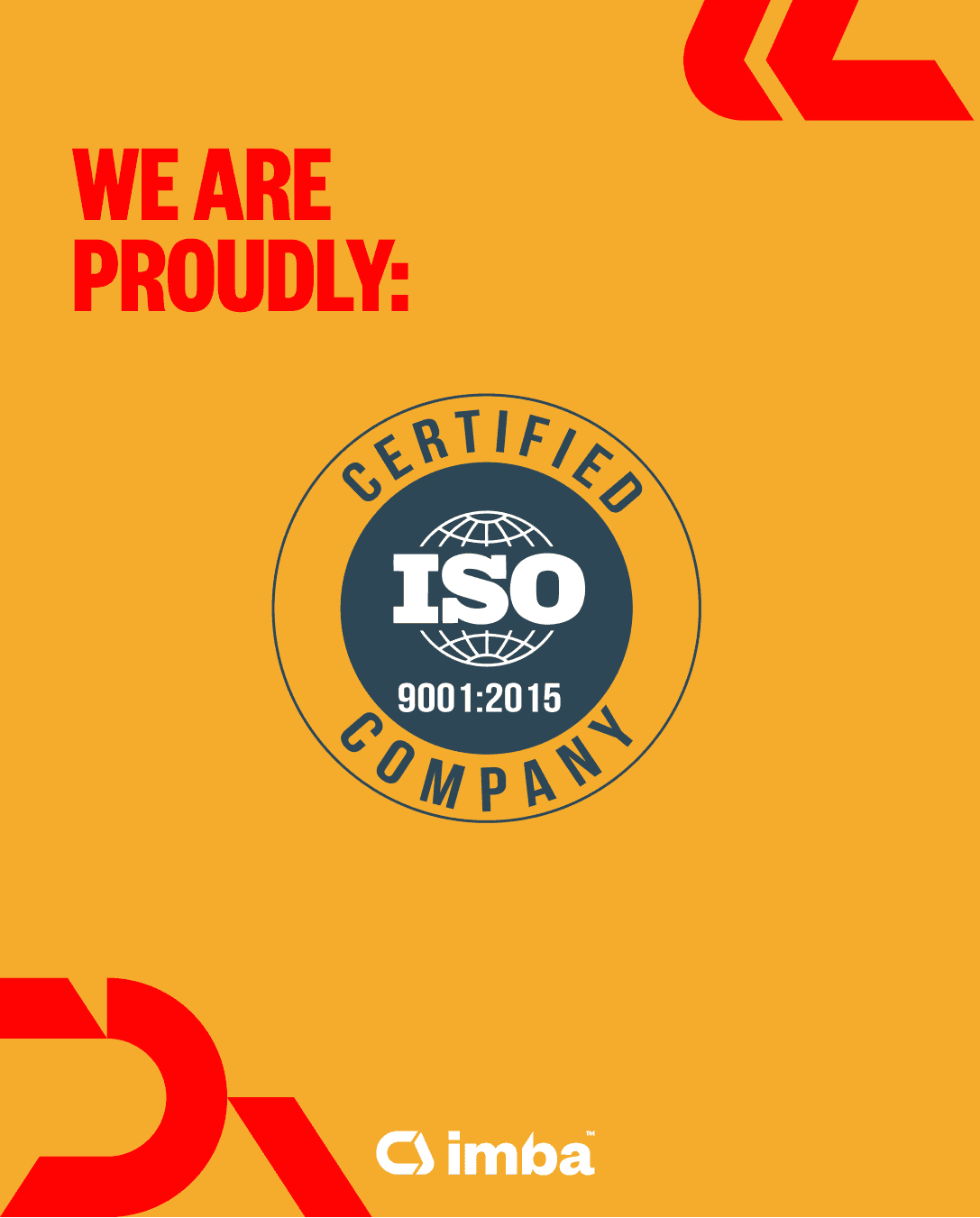 IMBA z certyfikatem ISO 9001:2015. Co to oznacza w praktyce?